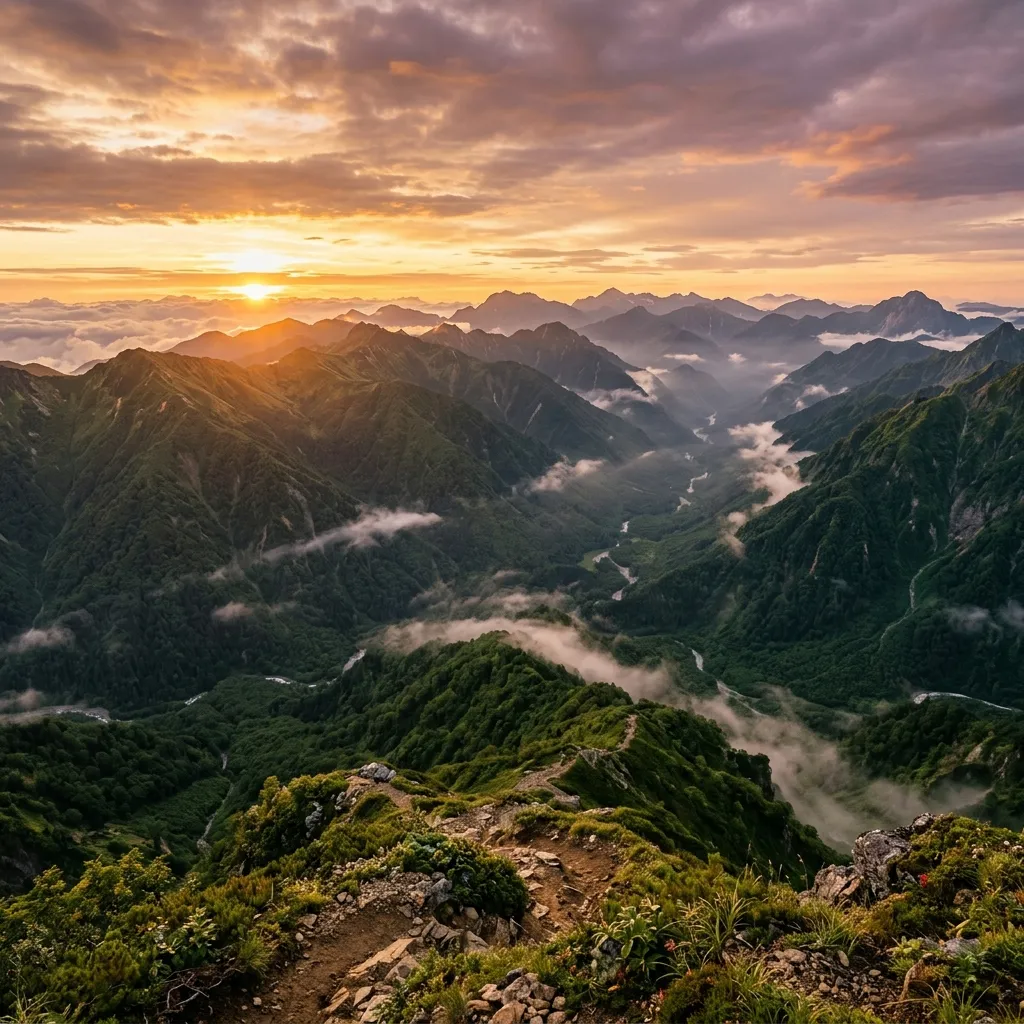 Breathtaking Nature Symphony Landscape